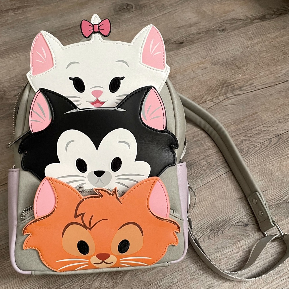 NWT Loungefly Disney Aristocats backpack